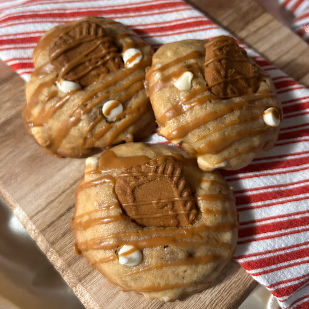 Biscoff Bliss Cookies by Ashley's Antojitos Grand Rapids
