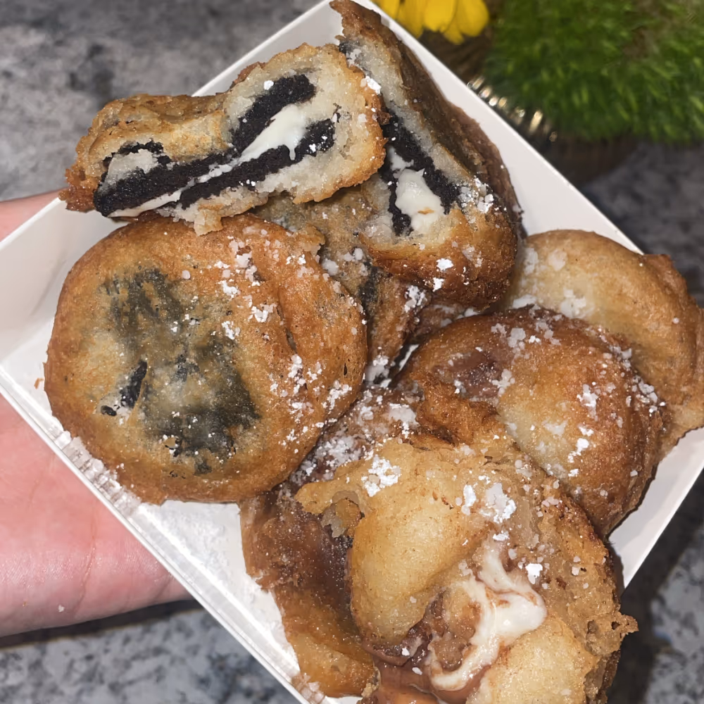 Deep Fried Oreos by Ashley's Antojitos Grand Rapids