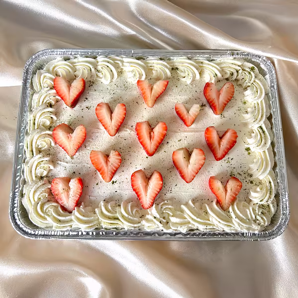 Matcha Cloud Tres Leches Cake by Ashley's Antojitos Grand Rapids