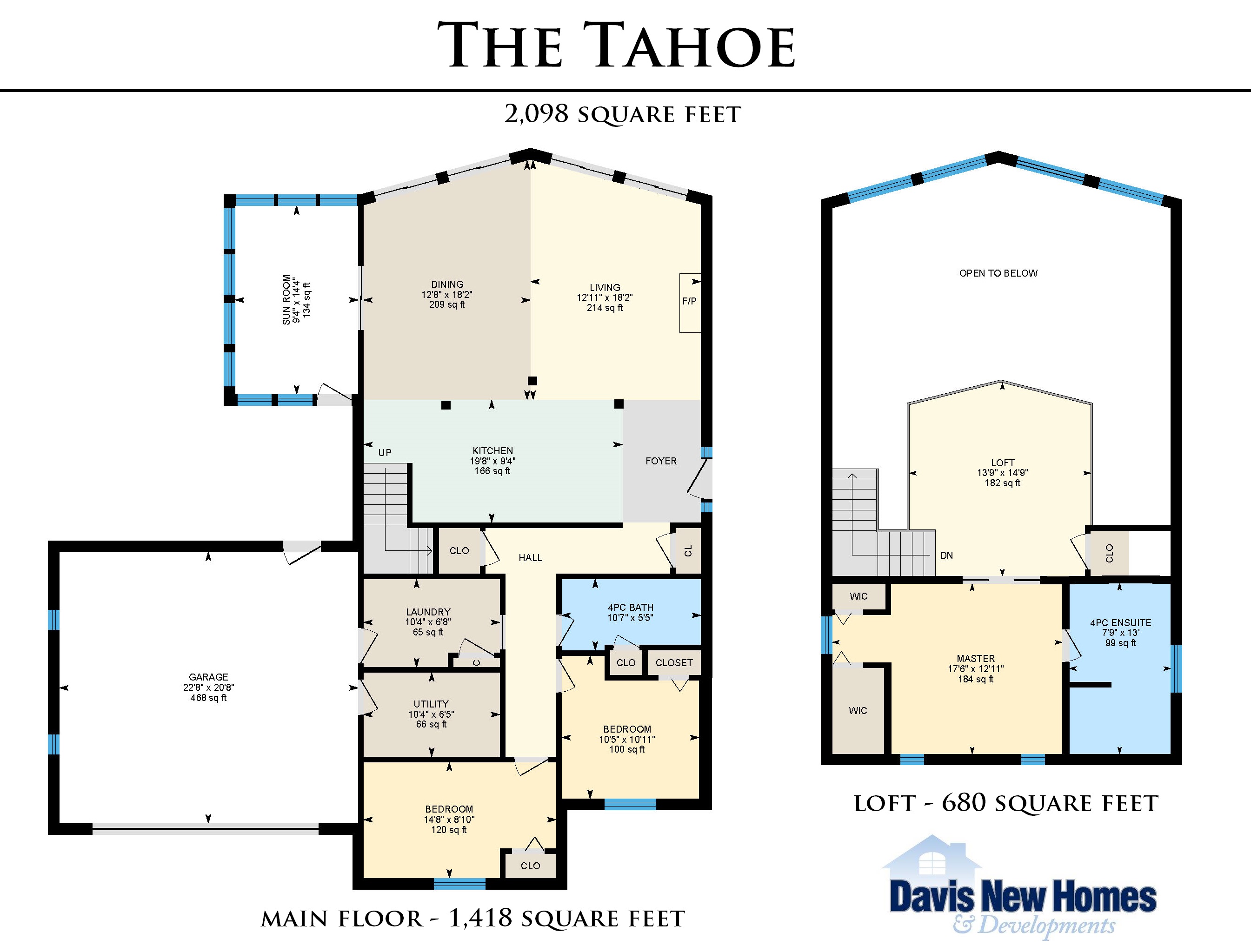 The Tahoe (Main & Loft)