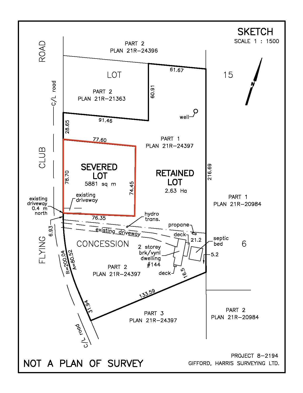 150 Flying Club Rd Survey