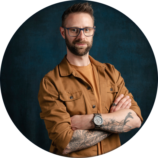 Portrait d'Antoine Ray, freelance dans le digital