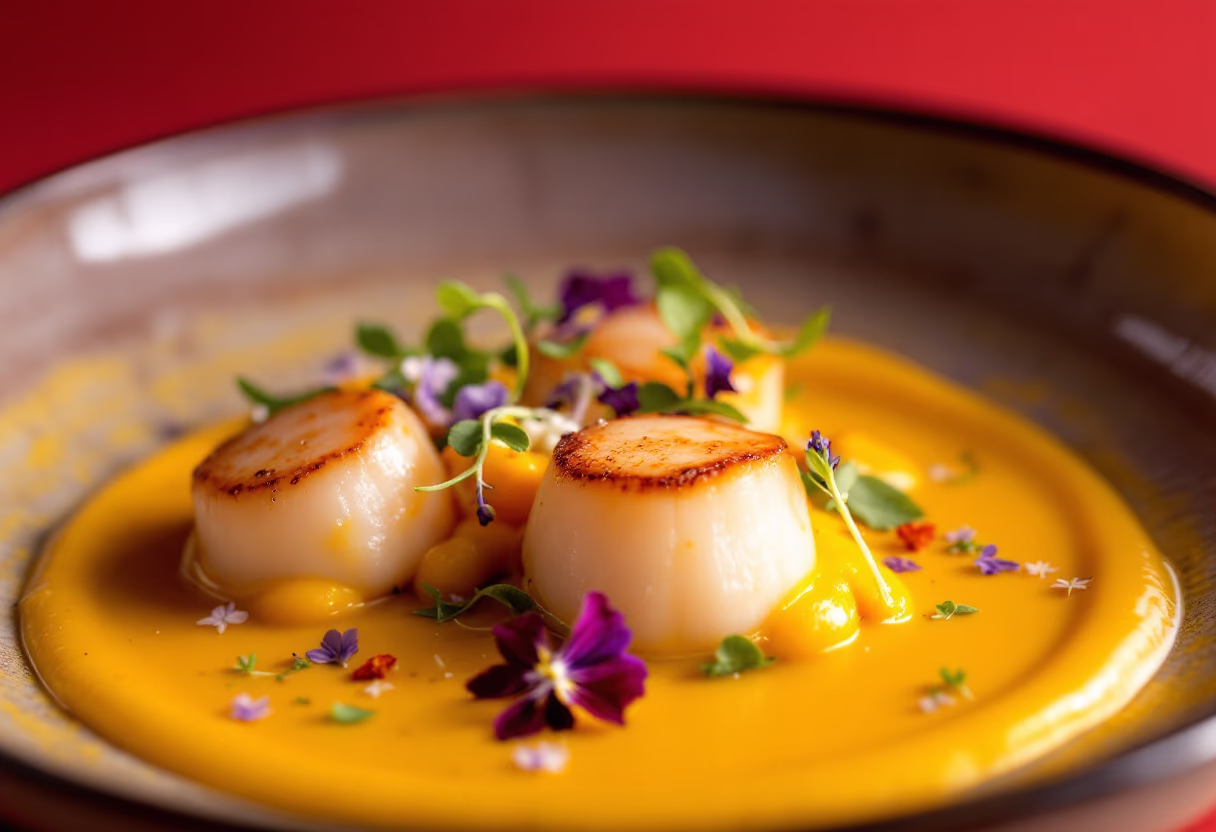 image of beautifully plated food dish (for a bars & pub)