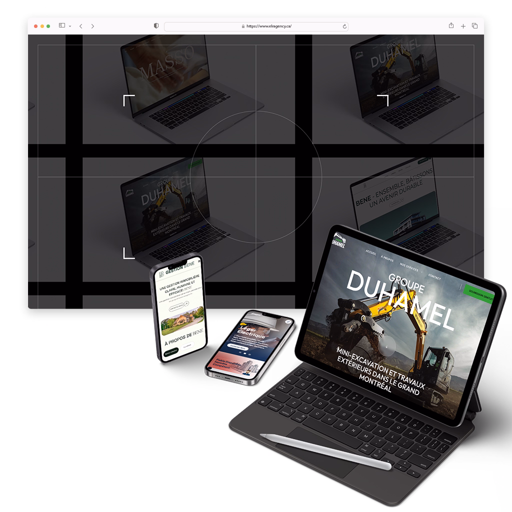 Professional website image