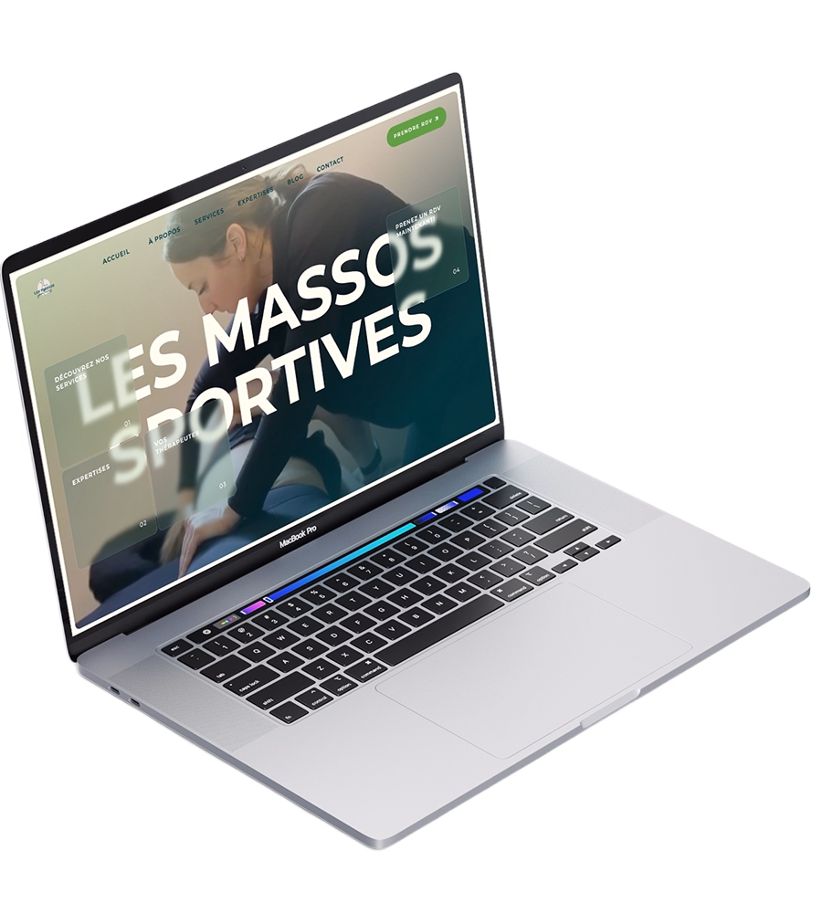 Image of a progessional website made by elr agency