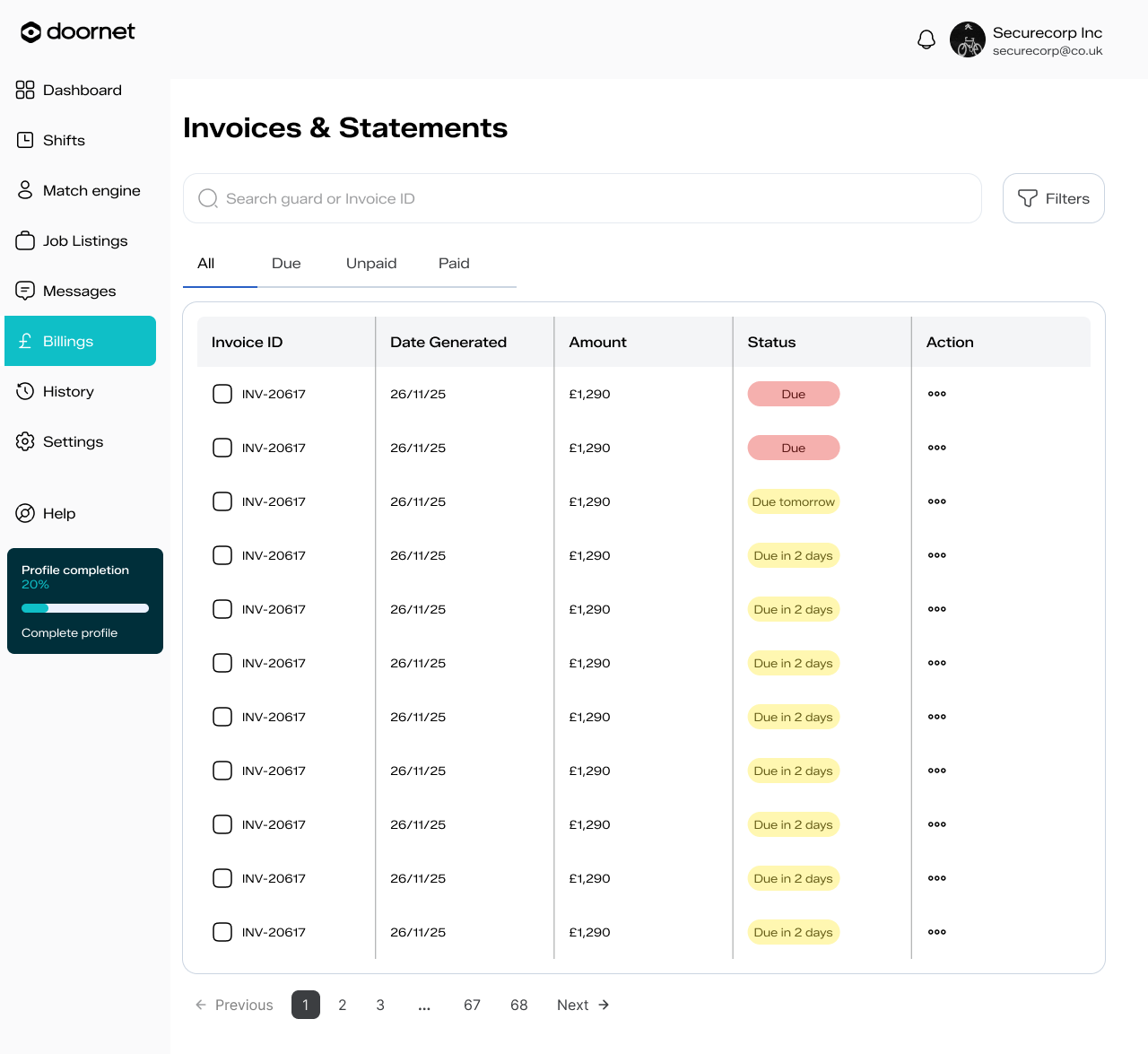 Diagram showing Compliance-Enforced Deployment at the center with four surrounding elements: Identity Verification, Compliance, Explainable AI Matching, and Reliability Intelligence, linked by circular arrows labeled Licensed Security Work.