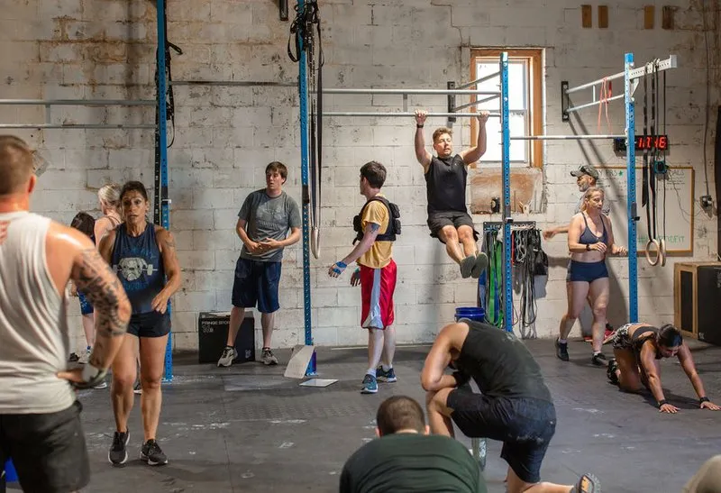 Cryptid CrossFit group class workout