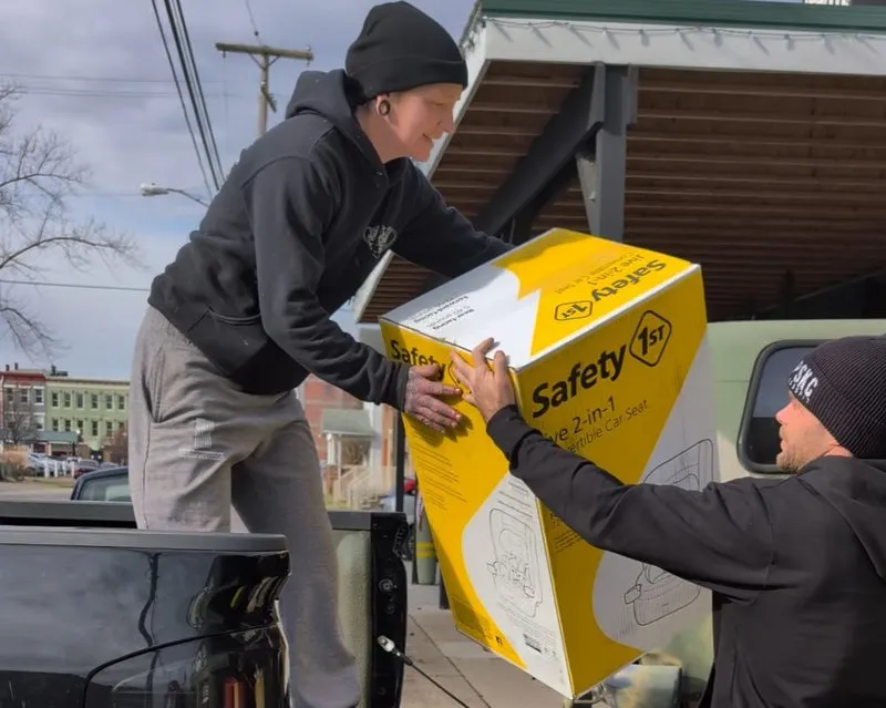 PushPress car seat donation