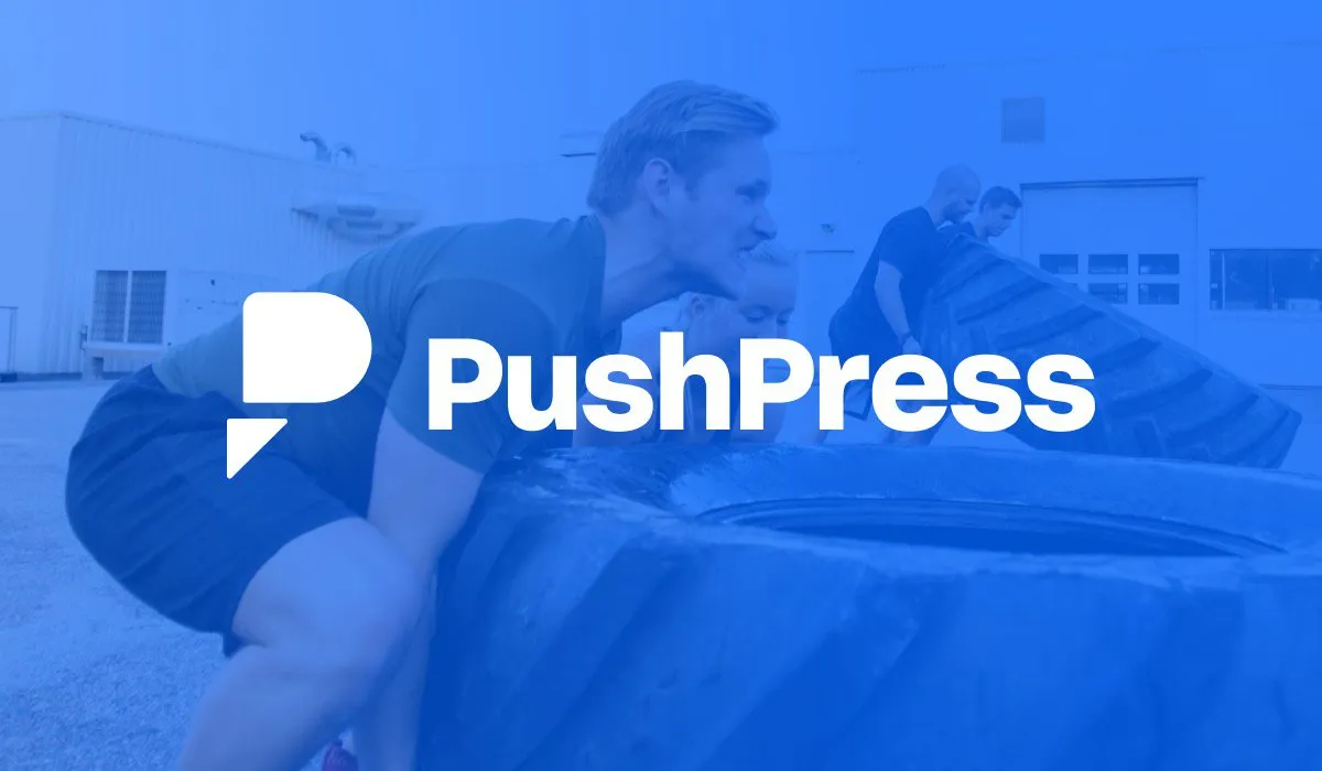Drumroll Please: The New PushPress Logo Has Entered The Chat