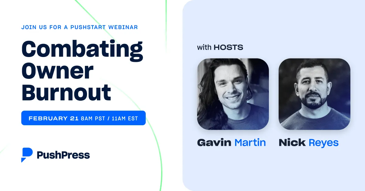 PushStart Webinar Recap: Combatting Gym Owner Burnout