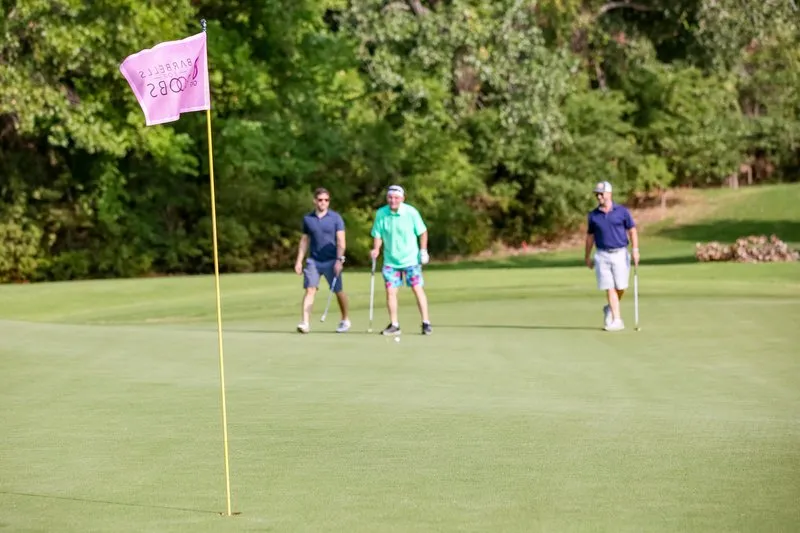 Barbells for Boobs fundraising golf outing