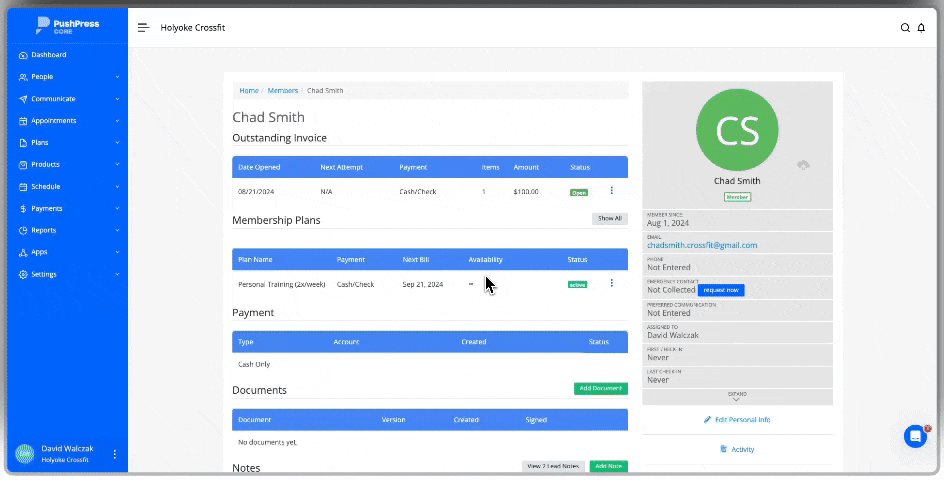 Effortless Membership Management with PushPress Plan Switch