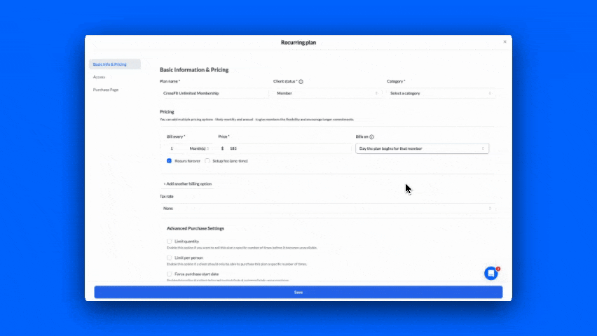 Prorated Billing Plans | Flexible, Automated Membership Payments