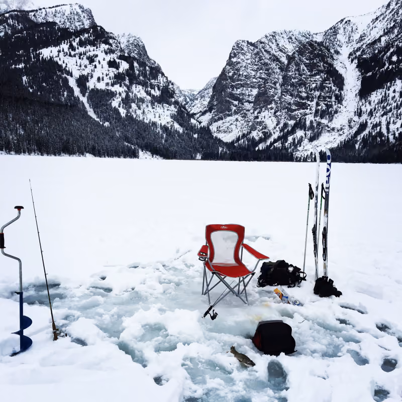 Adventure Journal: Ice Fishing in GTNP