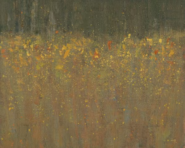 Raining Leaves At Oxbow Bend, GTNP_Lee Riddell painting