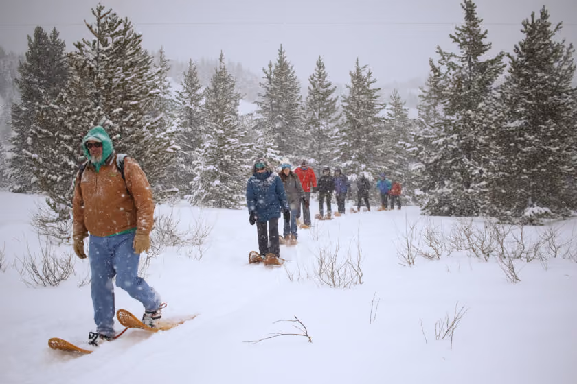 Adventure Journal: Ranger-led Snowshoe Hike
