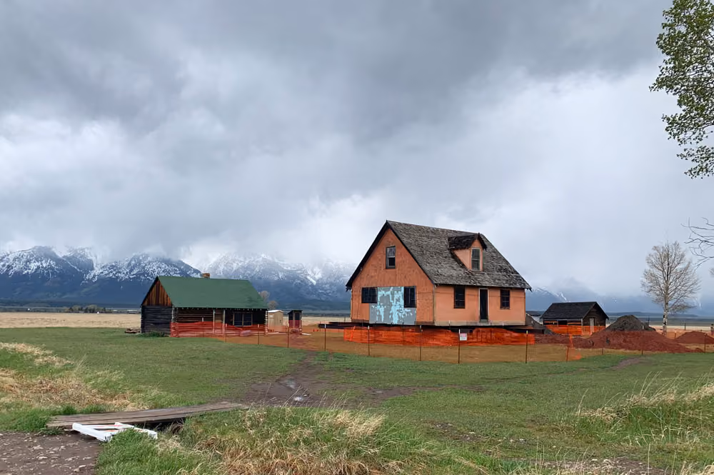 Restoration of Pink House Marks the Start of Multi-year Project at Mormon Row