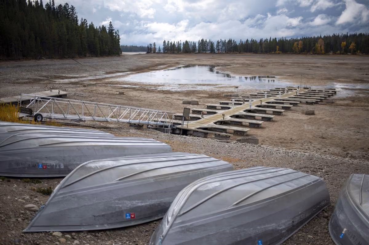 Climate Change_Jackson Lake no water