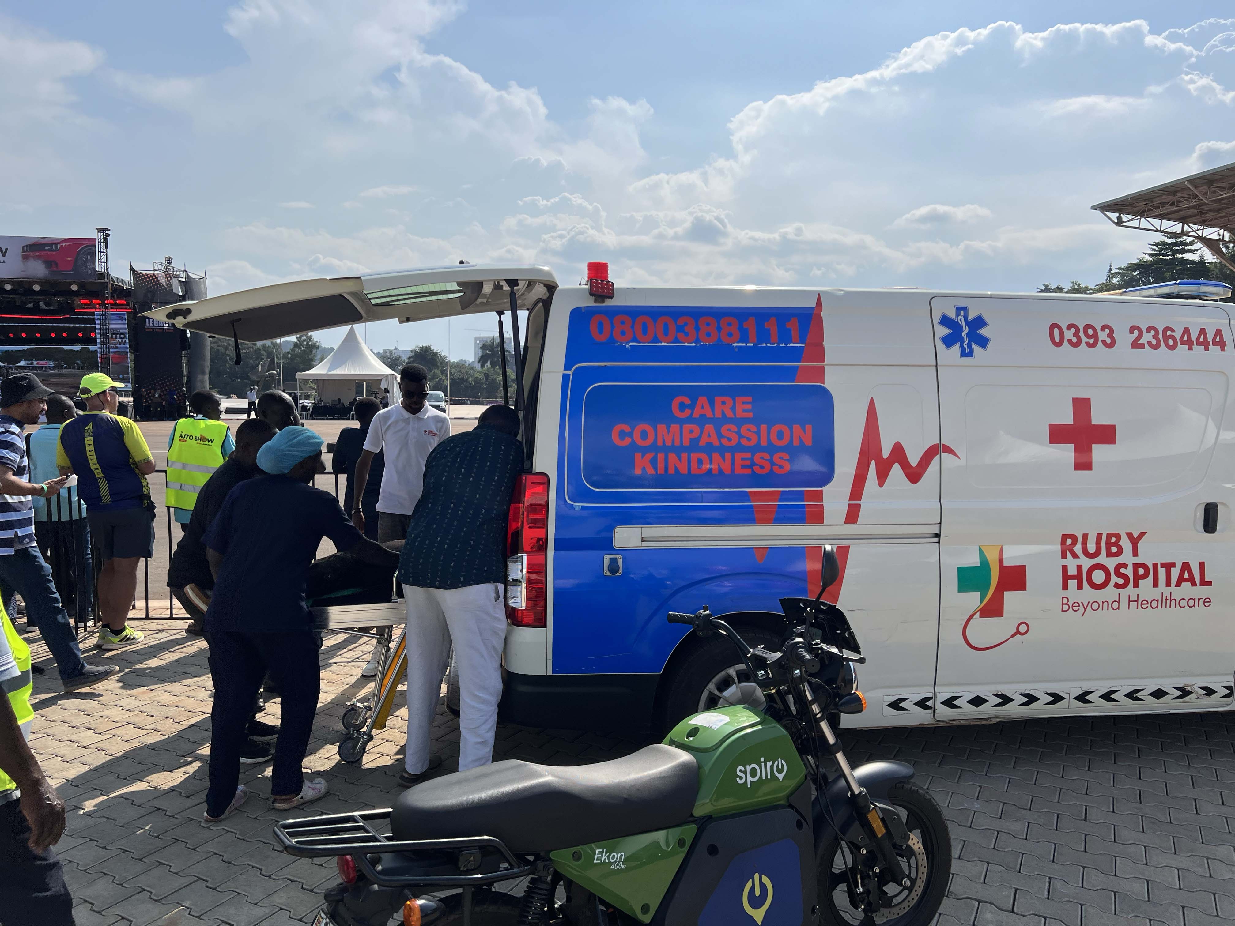 RUBY HOSPITAL AMBULANCE