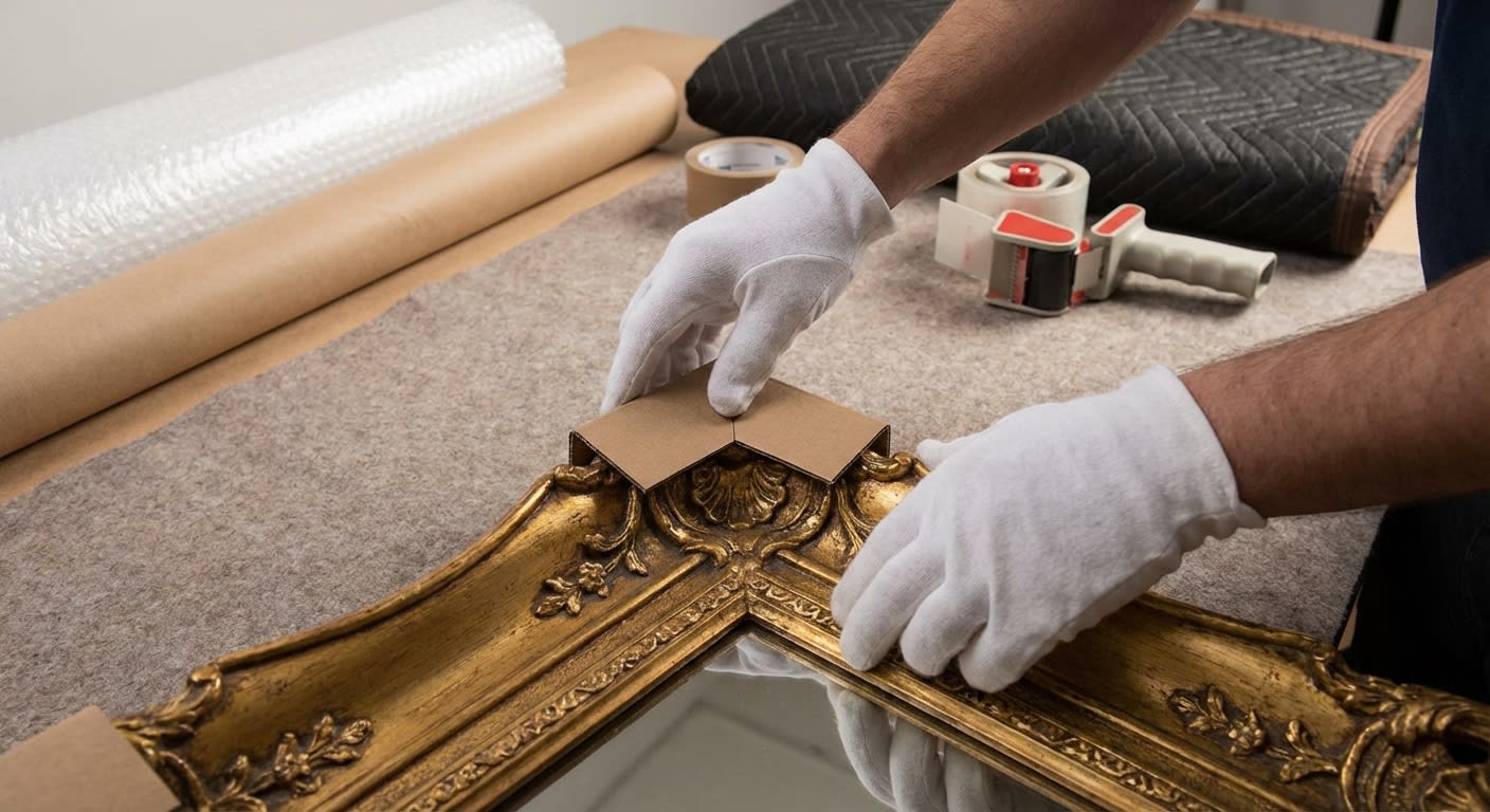 moving antiques los angeles detail