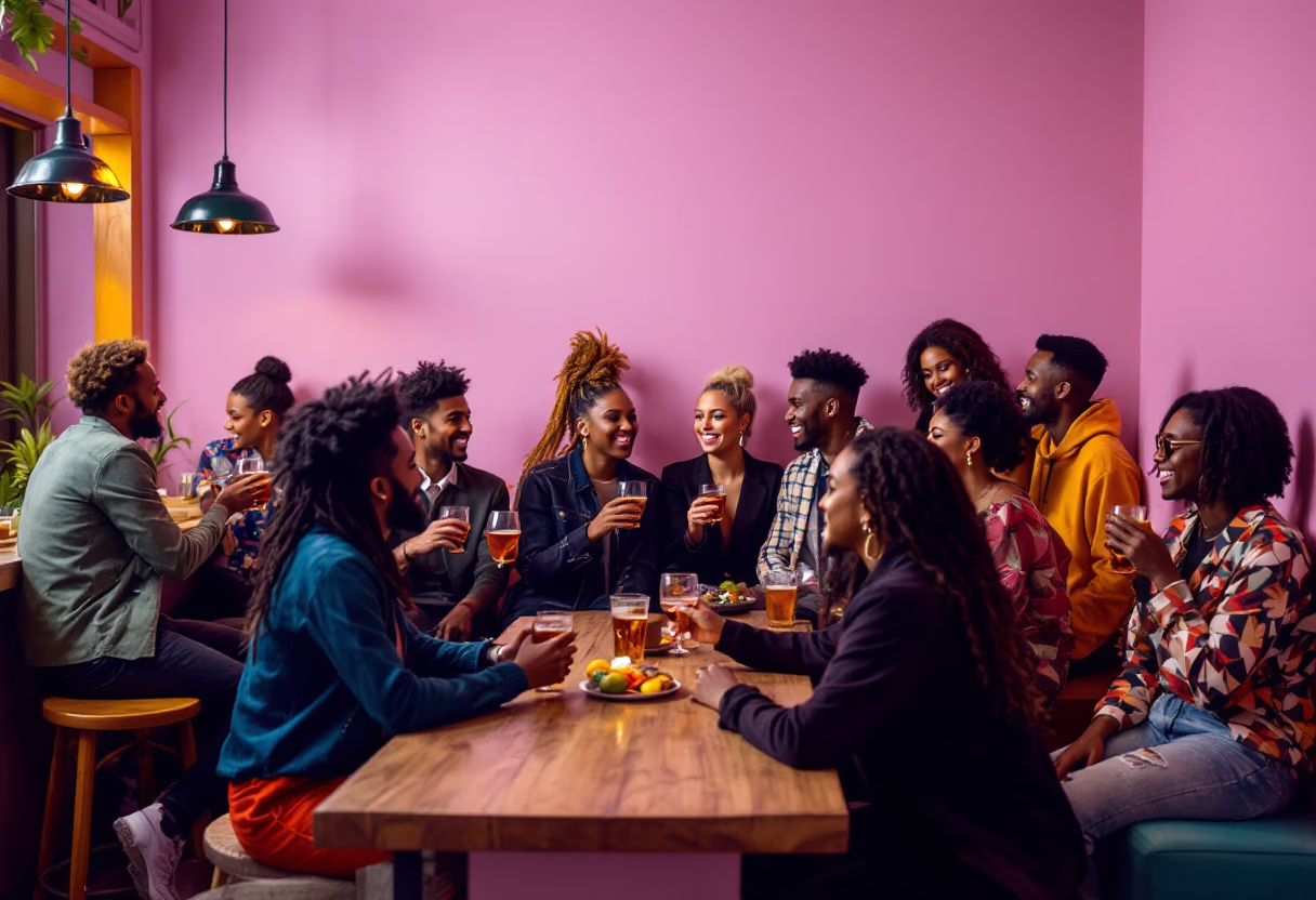 image of bustling pub event