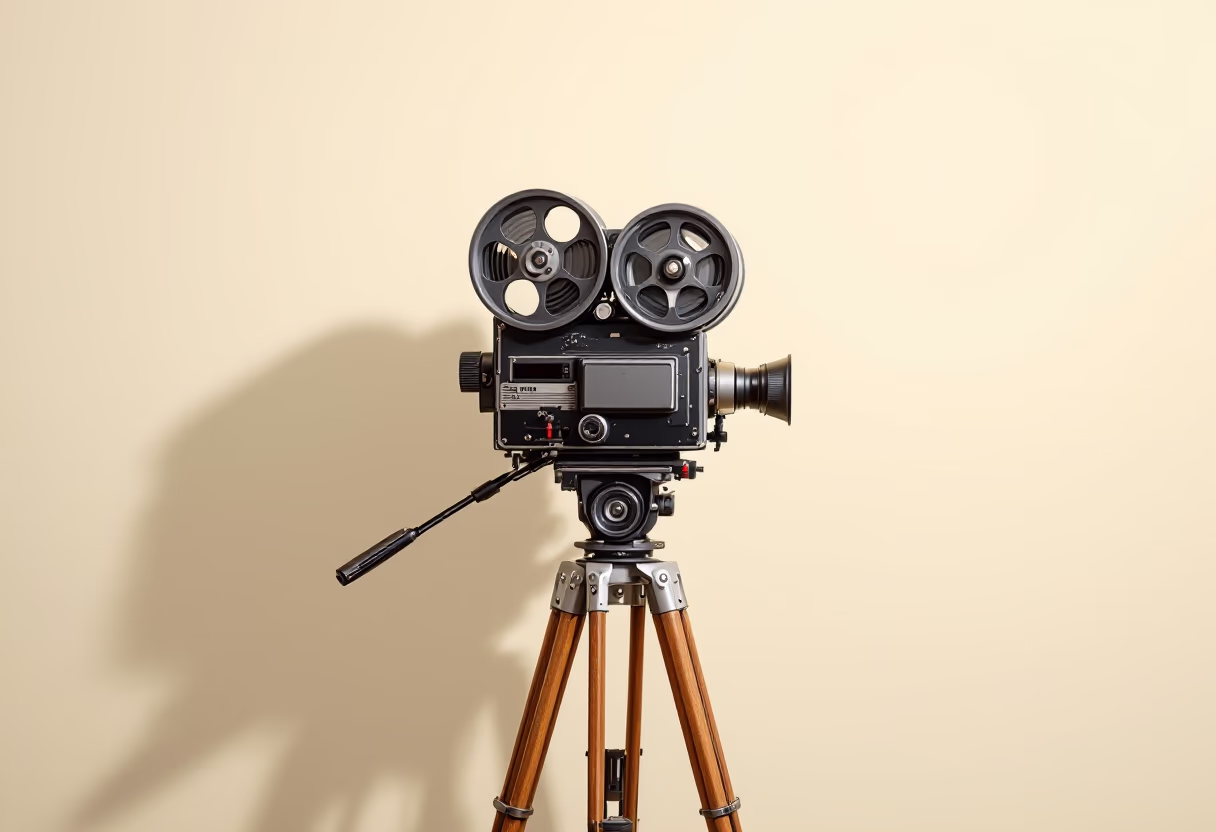 image of vintage film equipment