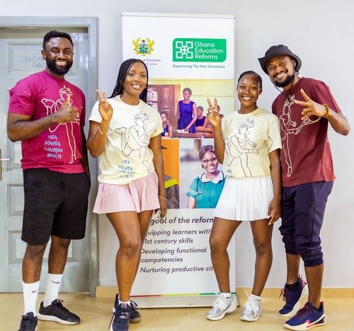 naa shika; michaela adutwum, clockwork brand - Pan-african sports connect outreach