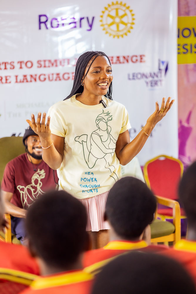 Naa Shika Speaking engagement in Accra 