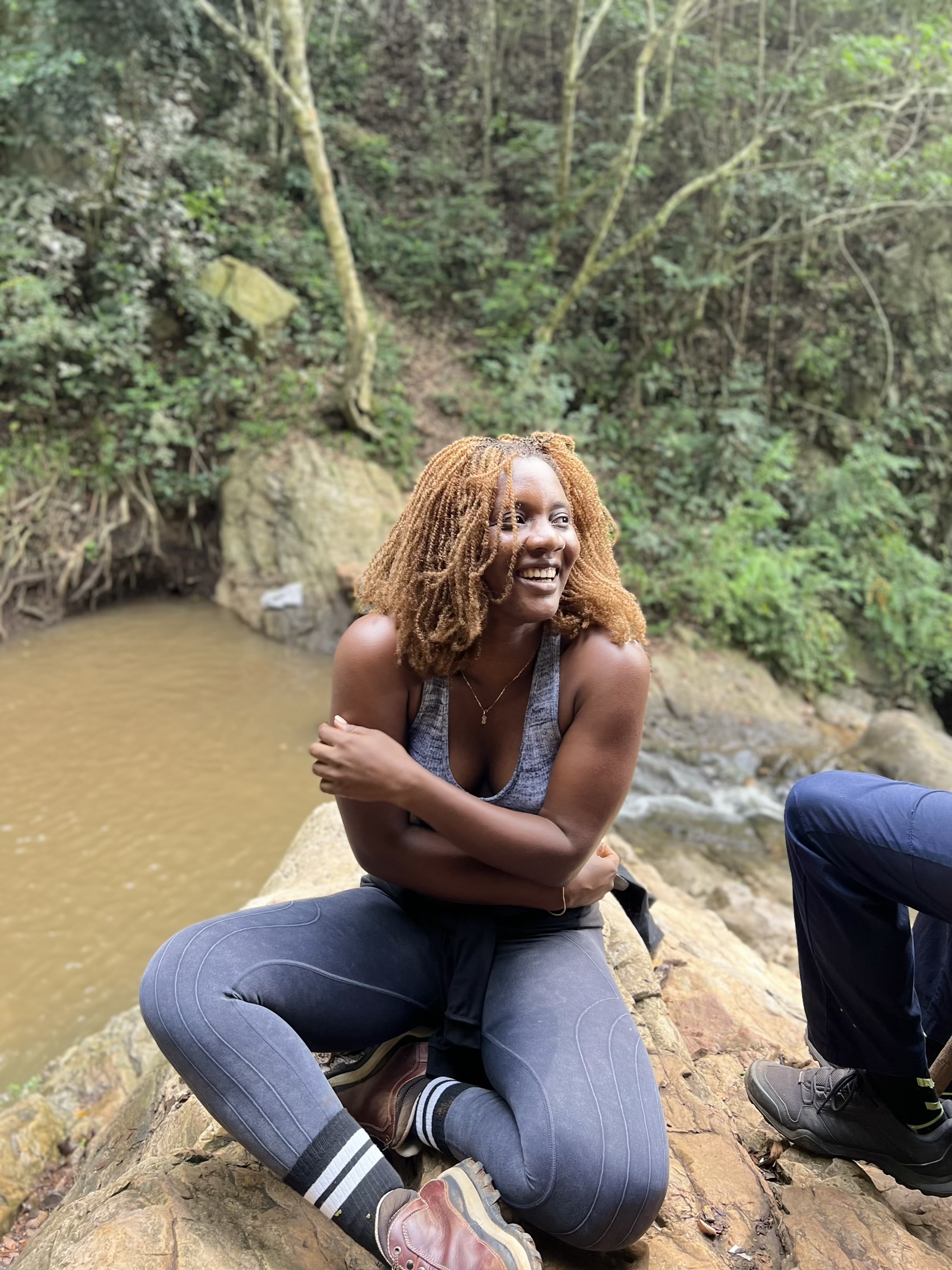 Naa Shika adu Hiking in Ghana