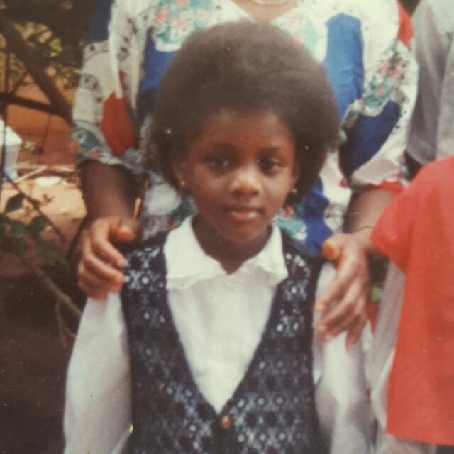 Naa shika Adu at 7years old 