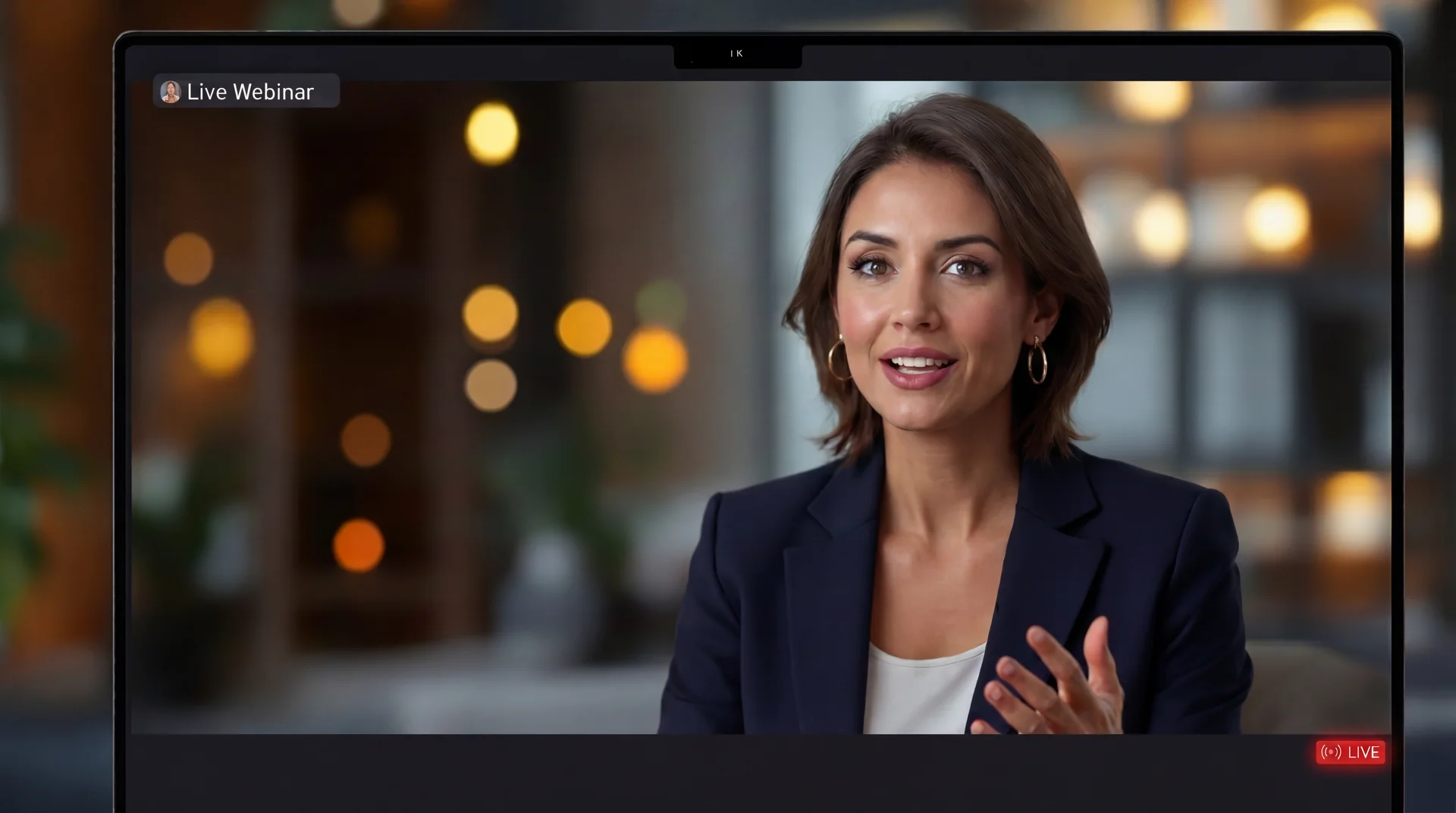 Ofis ortamında takım elbise giymiş iki kadın ve iki erkek gülümseyerek poz veriyor.