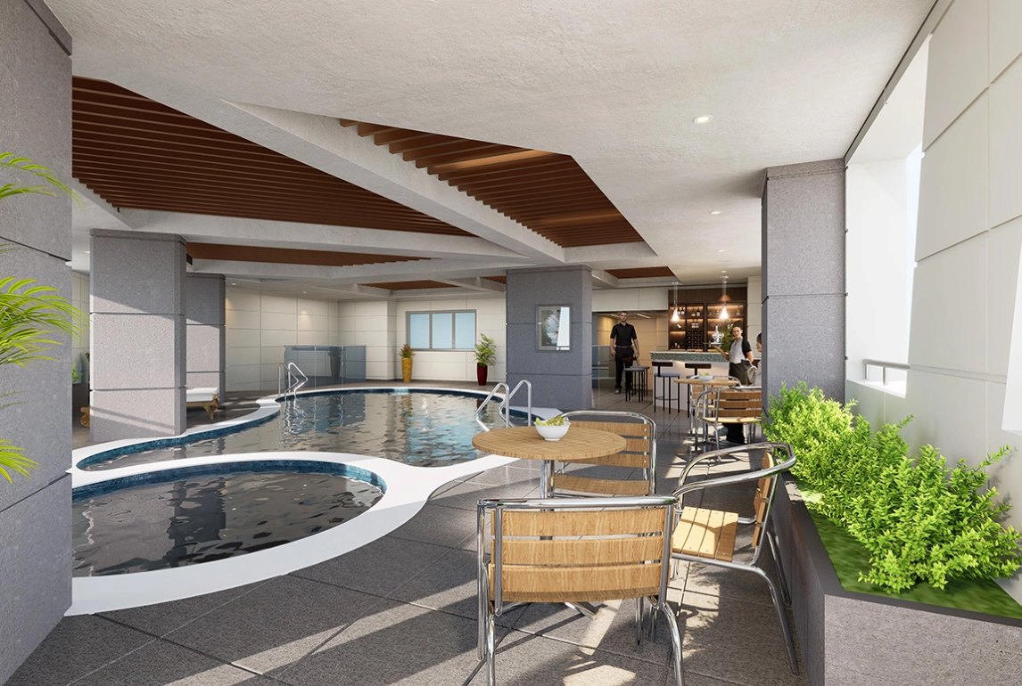 High-end luxury apartment building designed by Artec Practice Ltd.