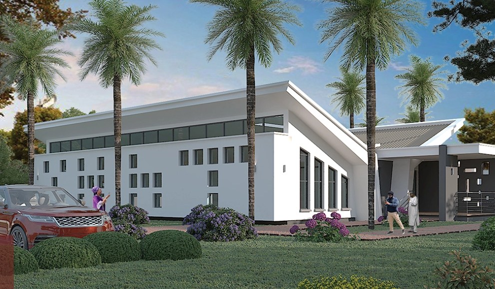 Dynamic villa designed by Artec Practice Ltd.