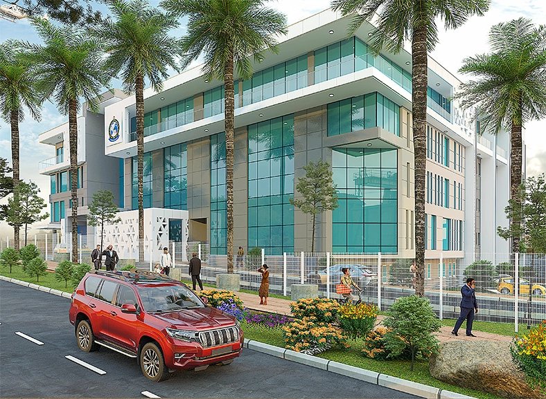 Institutional building designed by Artec Practice Ltd.