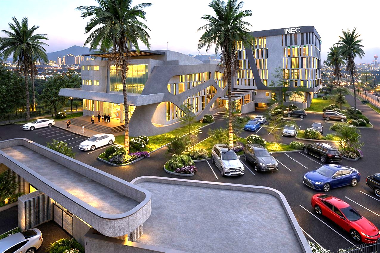 Contemporary civic landmark designed by Artec Practice Ltd.