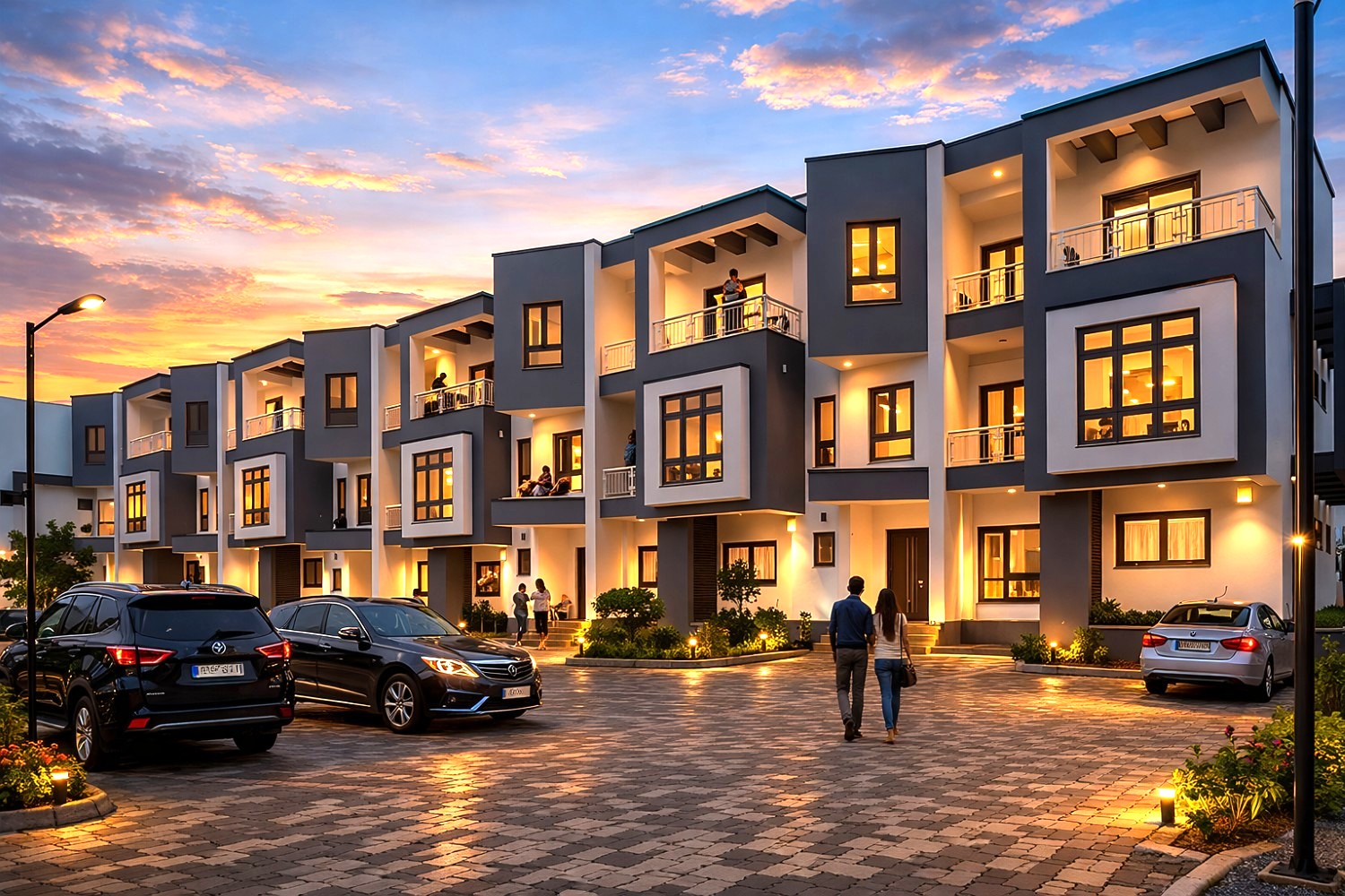 High-end luxury apartment building designed by Artec Practice Ltd.
