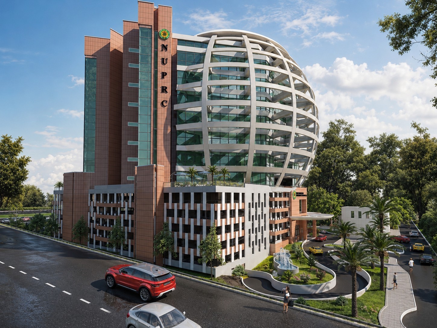  Nigeria Upstream Petroleum Regulatory Commission (NUPRC) Headquarters incredible building designed by Artec Practice Ltd.