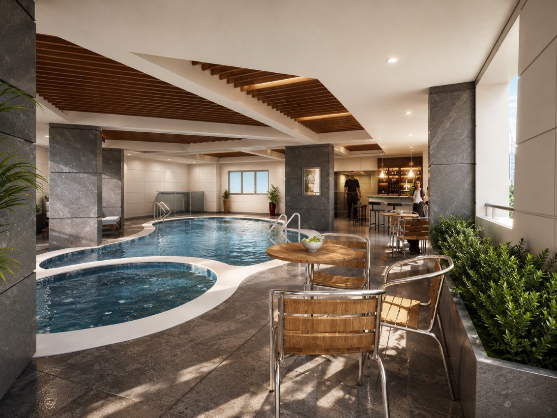 High-end luxury apartment building designed by Artec Practice Ltd.