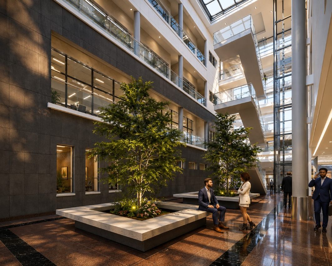 Institutional building designed by Artec Practice Ltd.