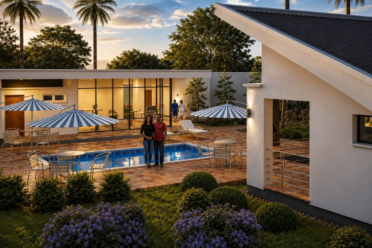 Dynamic villa designed by Artec Practice Ltd.