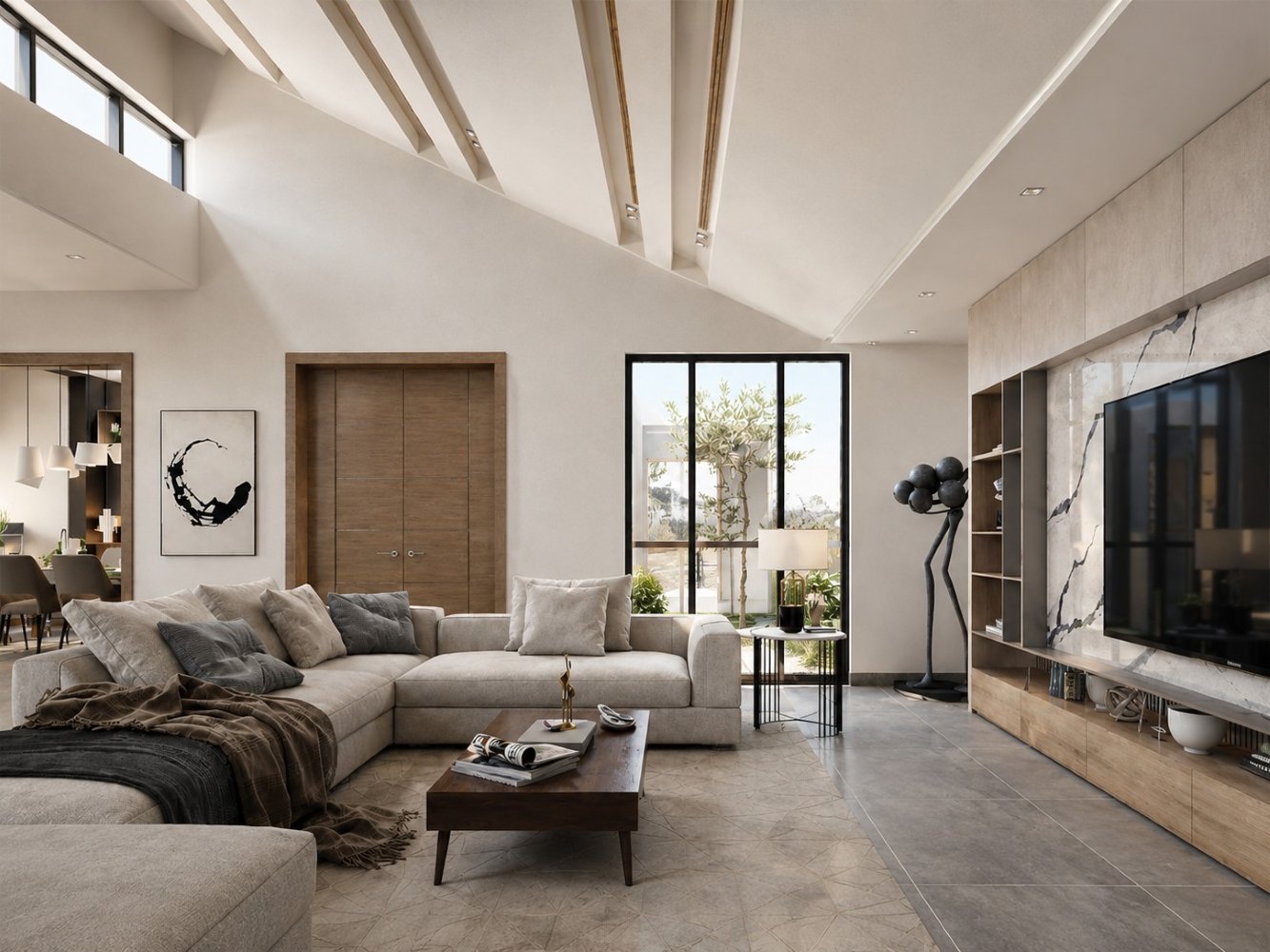 Dynamic villa designed by Artec Practice Ltd.