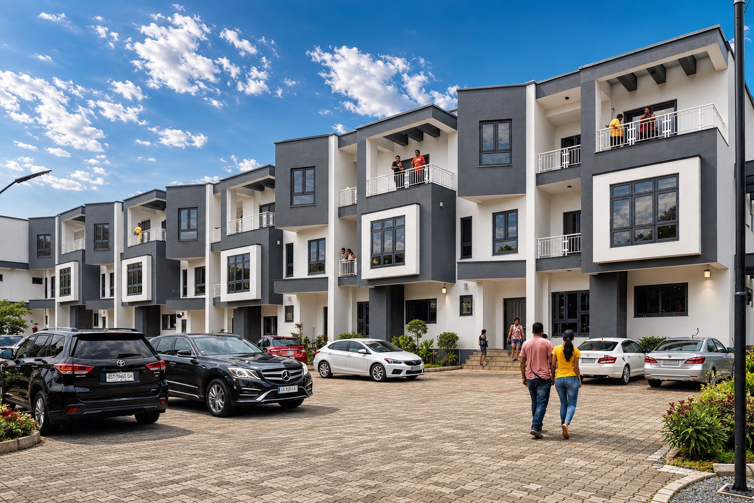High-end luxury apartment building designed by Artec Practice Ltd.