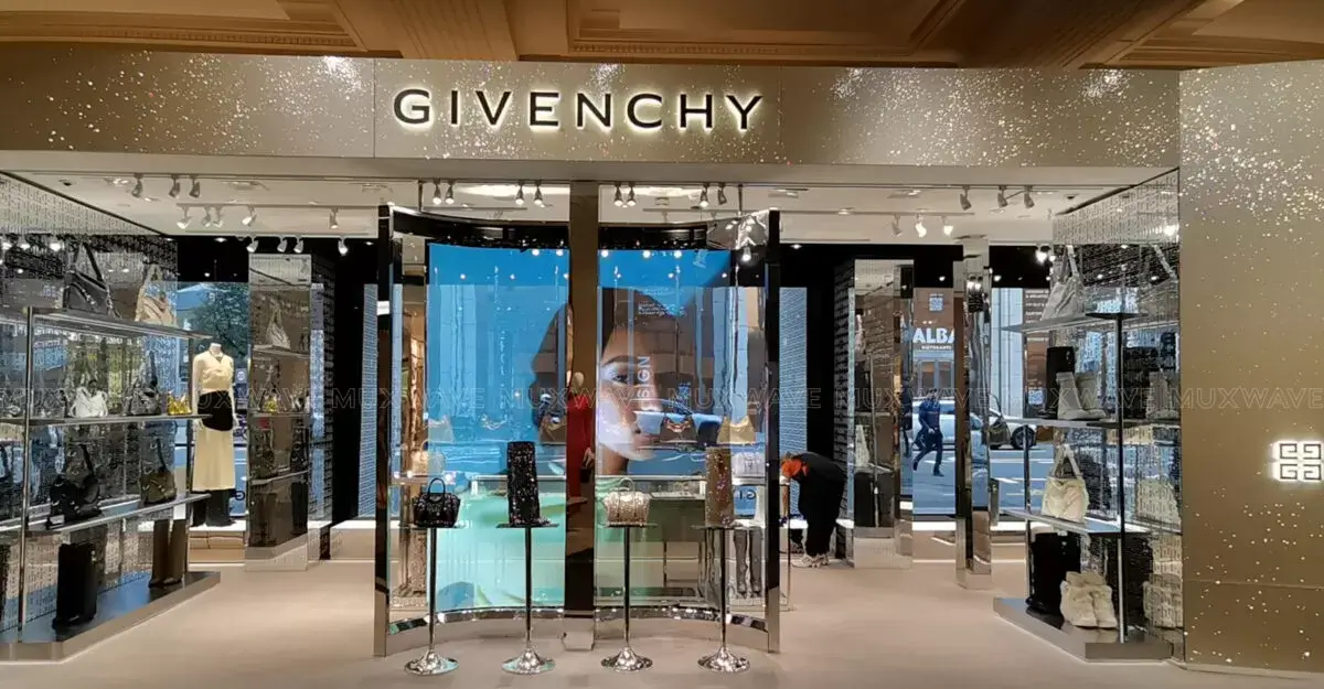 Givenchy Store at Harrod’s, London, UK