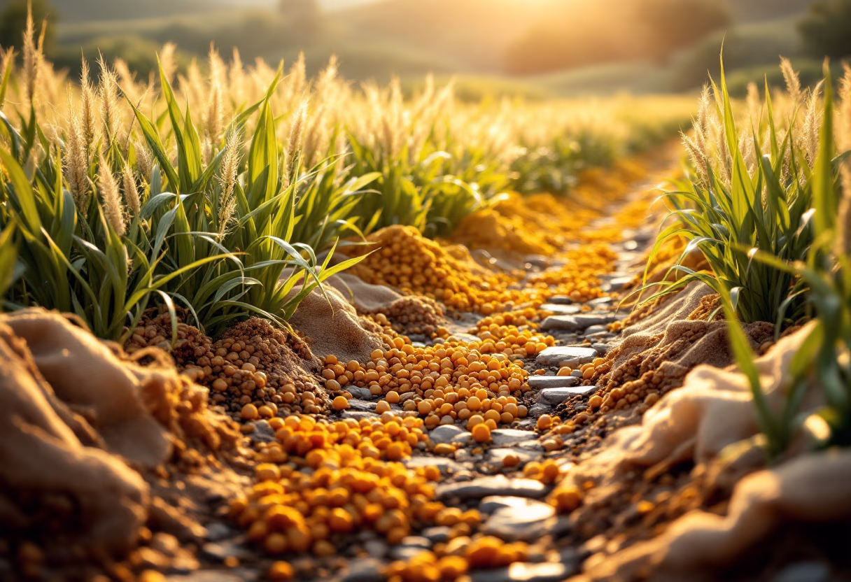 image of crop yield research