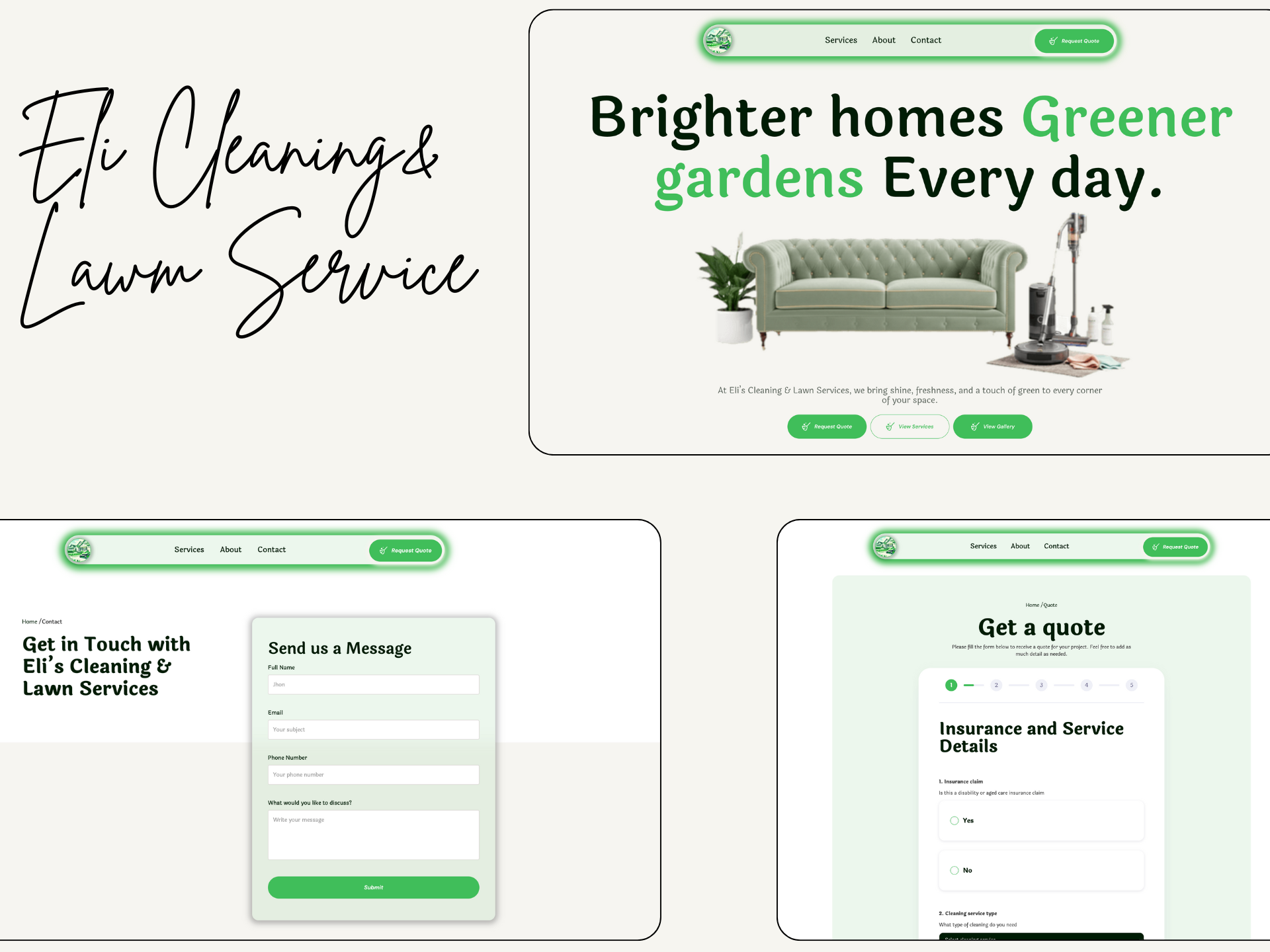 Eli's cleaning and lawn services