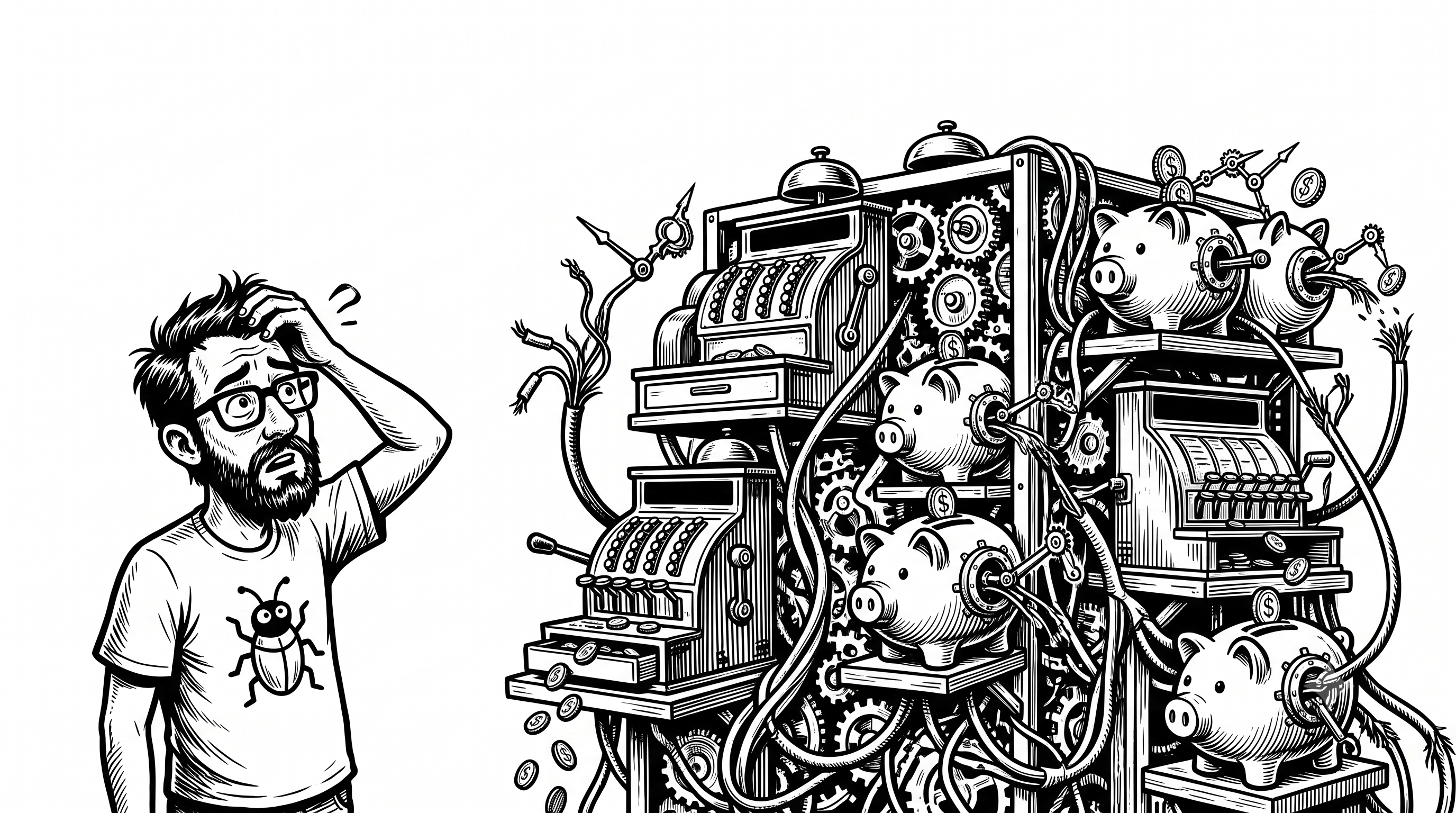 Cover illustration for the LFG article: How Developers Can Accept Stablecoin Payments Without the Middlemen