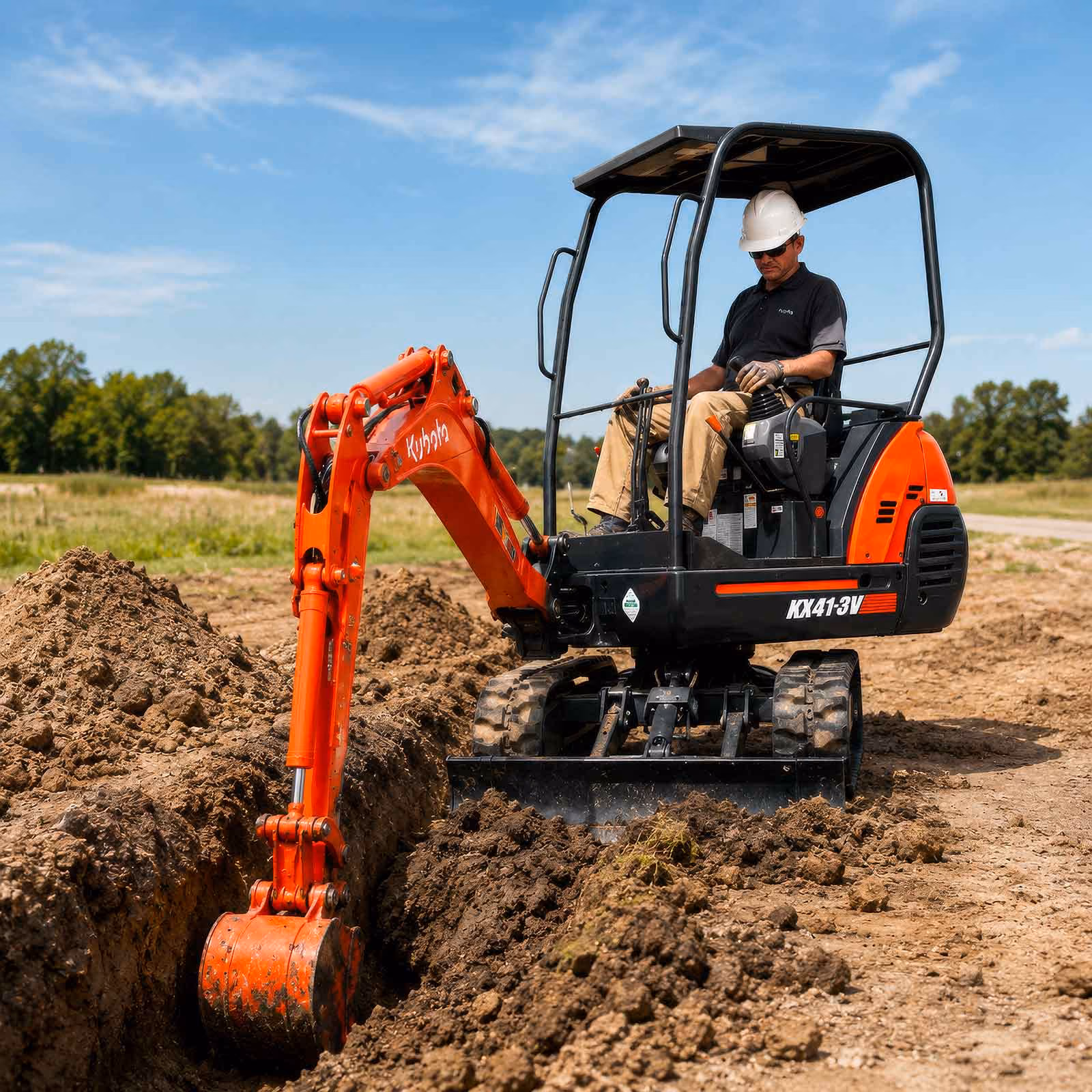 moteur pour mini excavateur Kubota KX41-3V