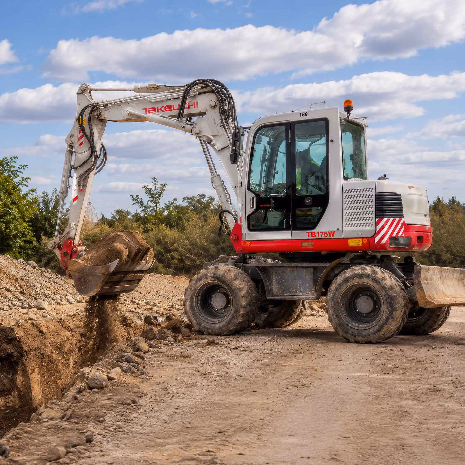 moteur pour excavateur Takeuchi TB175W
