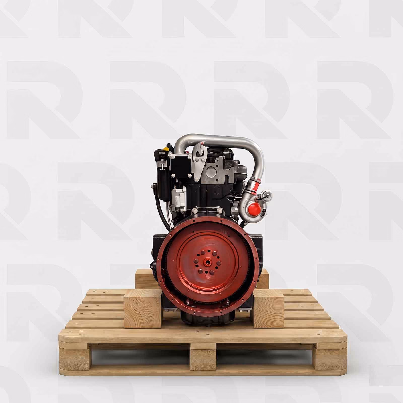 Moteur Perkins 1104D-44T NL - côté cloche