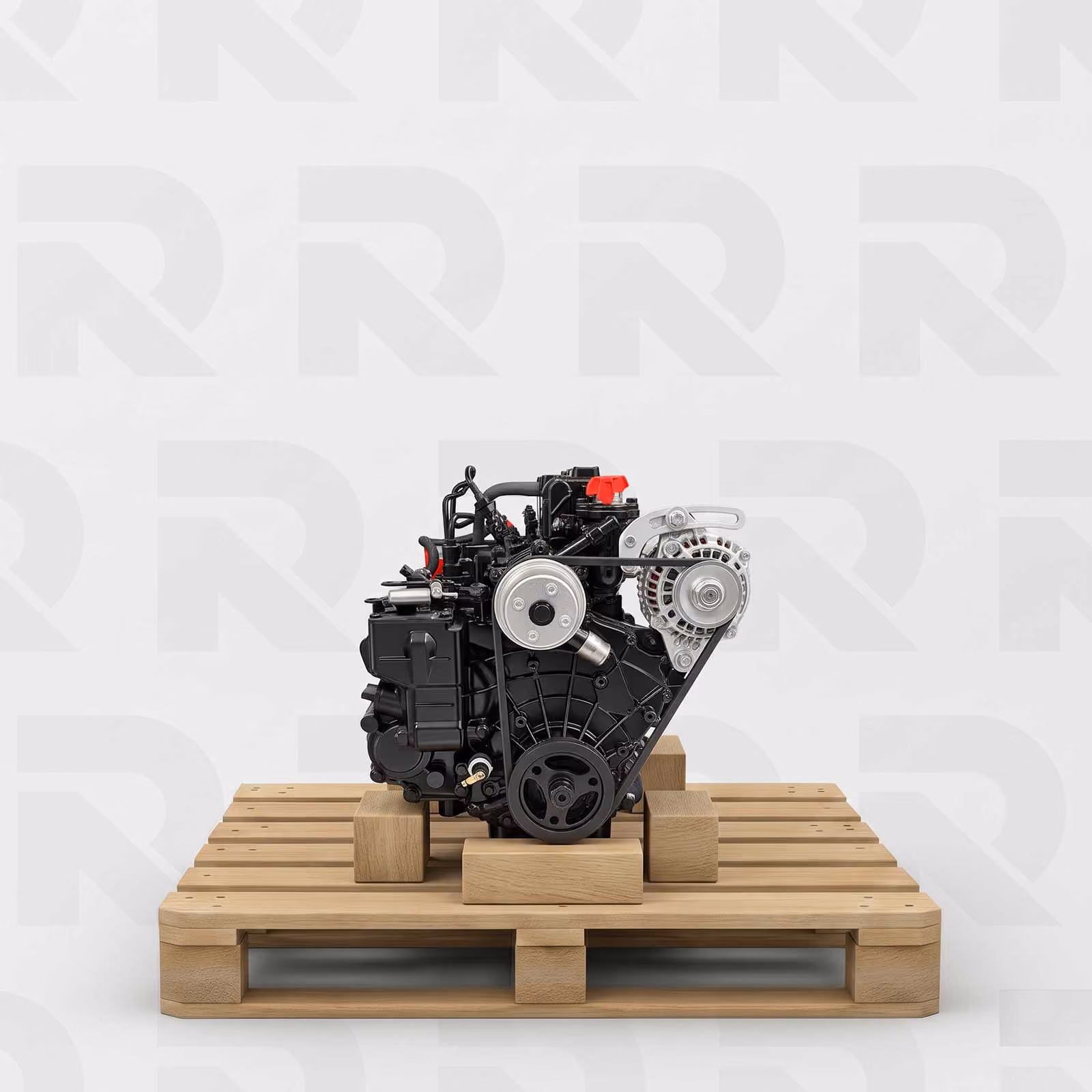 Moteur Mitsubishi L2E - côté distribution